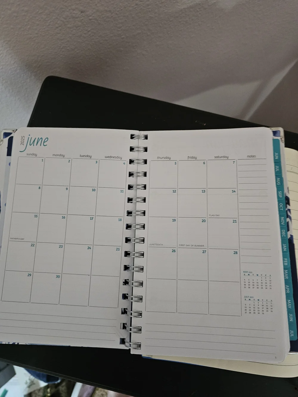 Difference Maker Teal Journal & Blue Floral 2025-2026 Planner Set